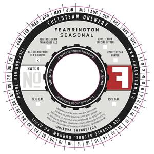 Fullsteam Brewery Fearrington Summer