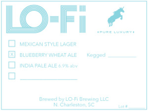 Lo-fi Brewing Blueberry Wheat May 2016