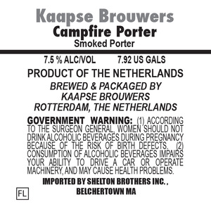 Kaapse Brouwers Campfire Porter