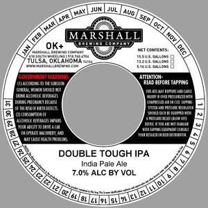 Marshall Brewing Company Double Tough IPA