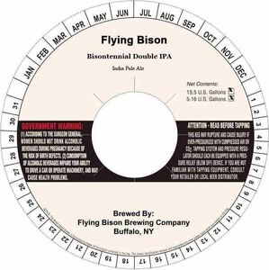 Flying Bison Bisontennial Double IPA