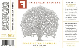 Fullsteam Brewery Fearrington Seasonal India Tea Ale