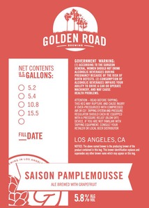 Golden Road Saison Pamplemousse