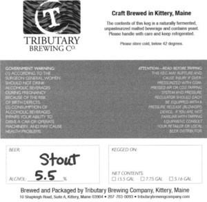 Tributary Stout May 2016