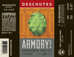 Deschutes Brewery Armory May 2016