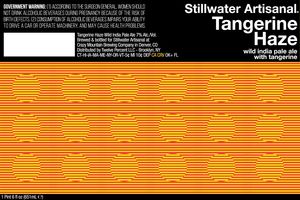 Stillwater Artisanal Tangerine Haze May 2016