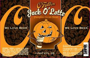 O'fallon Jack O'latte Pumpkin Cream Stout