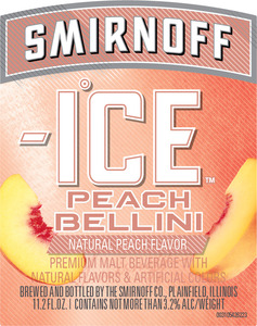 Smirnoff Peach Bellini May 2016