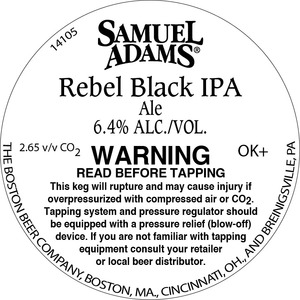 Samuel Adams Rebel Black IPA