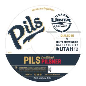 Uinta Brewing Company Uinta Pils May 2016