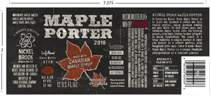 Nickel Brook Maple Porter 