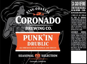Coronado Brewing Company Punk'in Drublic
