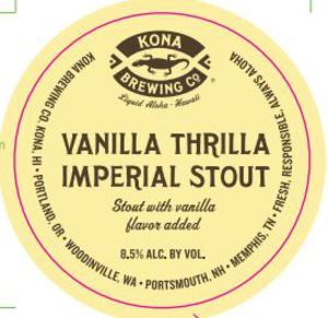 Kona Brewing Company Vanilla Thrilla