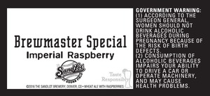Brewmaster Special Imperial Raspberry