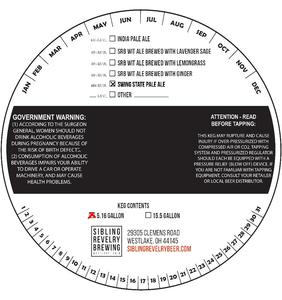 Swing State Pale Ale May 2016