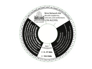 4 Hands Brewing Company Nine Network Ale May 2016