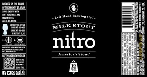 Left Hand Brewing Company Milk Stout Nitro May 2016