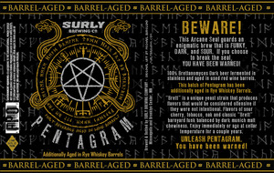 Barrel-aged Pentagram May 2016