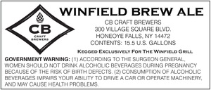 Winfield Brew Ale May 2016