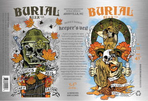 Burial Beer Co. Keeper's Veil Honey Saison Ale
