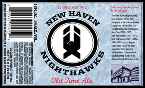 Thimble Island Brewing Company New Haven Nighthawks - Old Time Ale