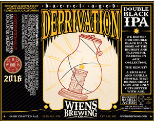 Wiens Brewing Company Barrel Aged Deprivation