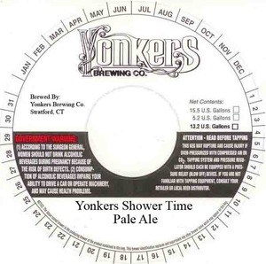 Yonkers Brewing Co. Yonkers Shower Time Pale Ale May 2016
