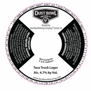 Taco Truck Lager May 2016