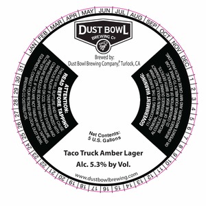Taco Truck Amber Lager May 2016