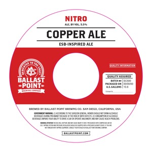 Ballast Point Copper Ale