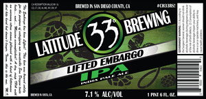 Lifted Embargo Ipa 