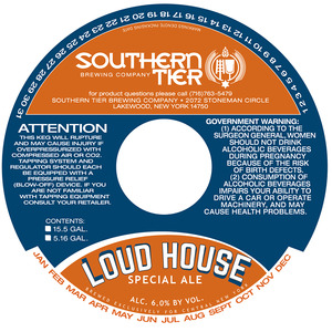 Southern Tier Brewing Company Loud House Special Ale