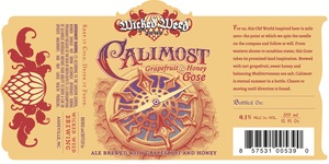 Wicked Weed Brewing Calimost Grapefruit And Honey Gose