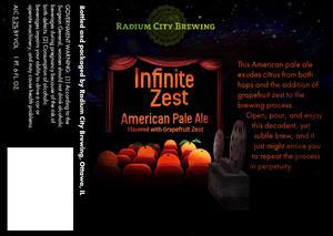 Radium City Brewing Infinite Zest Apa