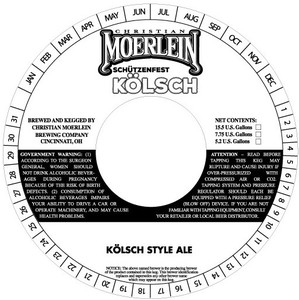 Christian Moerlein SchÜtzenfest KÖlsch Ale