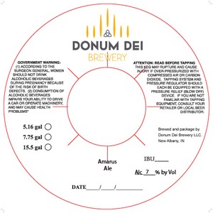 Donum Dei Brewery May 2016