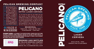 Pelican Brewing Company Pelicano Extra May 2016