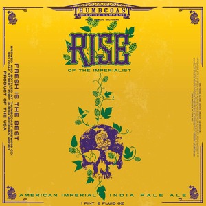 Thumbcoast Brewing Company Rise Of The Imperialist