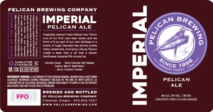 Pelican Brewing Company Imperial Pelican Ale May 2016