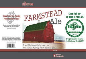 The Hop Garden Farmstead Ale May 2016