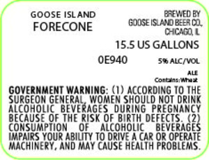 Goose Island Forcone