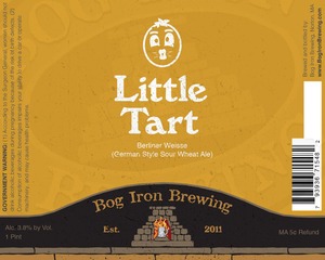 Bog Iron Brewing Little Tart May 2016