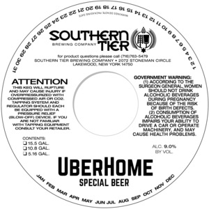Southern Tier Brewing Company Uberhome