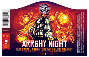 Springfield Brewing Company Arrghy Night
