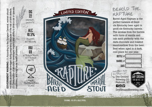 Barrel-aged Rapture Imperial Stout May 2016