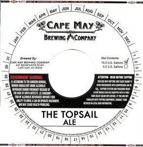 The Topsail May 2016