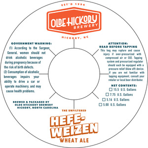 Olde Hickory Brewery Hefe-weizen