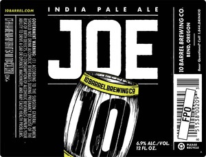 10 Barrel Brewing Co. Joe May 2016