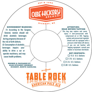 Olde Hickory Brewery Table Rock