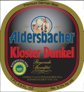 Aldersbacher Kloster Dunkel May 2016
